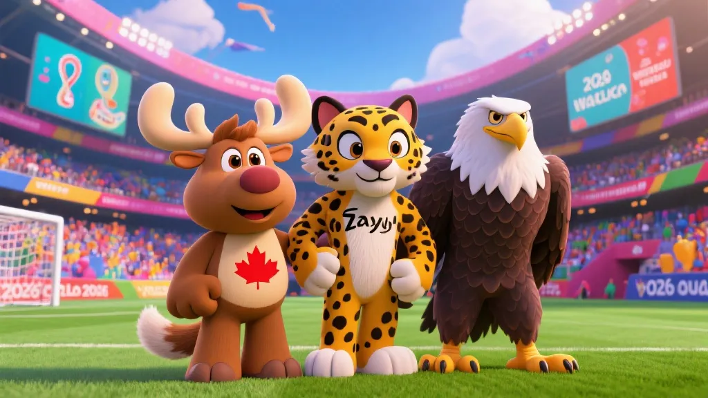 揭秘2026世界杯吉祥物：Maple、Zayu与Clutch背后的文化密码与狂欢寓意